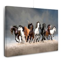 백마도 팔마도 칠마도 말 그림 액자 프레임 10호(53x41cm), 5. 기원 사마도