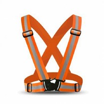 야광반사 내 안전지킴이 오렌지 버클안전조끼띠가방 백팩 캐주얼가방 학생가방 여행보조백, 본상품