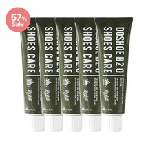 [도슈] [135ml 대용량] 프리미엄 명품 골든구스 신발 운동화 구두 뒷굽 밑창 보강 보호 수선 나이키 조던 반스 뉴발란스 닥터마틴, 5개