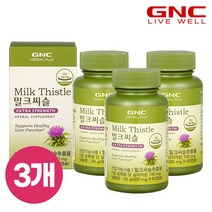 GNC 밀크씨슬 (60캡슐) 1개월분 x3개, 3개