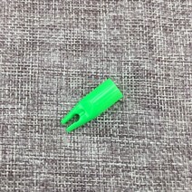 다트 룰렛판 기계 전자 7색 양궁 플라스틱 화살 Nock 내부 OD 9.5mm ID 8.0m 샤프트 DIY 맞춤형 슈팅 액세, 04 green