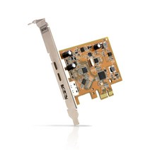 USB3.1 Gen2 2포트 PCI-E 확장카드 SUNIX-UPD2018-B, 단품