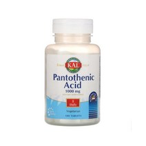 KAL 판토텐산 1000mg 100캡슐 칼슘 탄수화물 단백질 지방 베지테리언