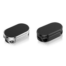 1+1 미클링 ST-1 차량용 마그네틱 자석 휴대폰 거치대, 블랙+실버