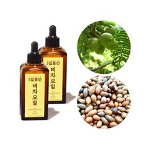 국산 저온입착 비자 오일 100ml 비자나무 열매 기름 직접 재배 제조