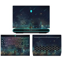 에일리언ware-M17 R5 X14 R1 X17 R2 2022 용 PVC 비닐 데칼 스킨 에일리언웨어 X15 M15 R6 보호 필름, For M15 R7 2022, B505-5