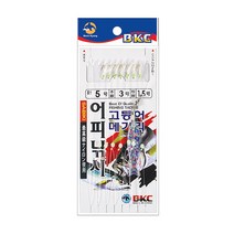 낚시방 백경 고등어 어피낚시바늘 7본(BK-346)