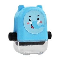 QDY 번호 롤링 스탬프 산술 도구 유치원 교육을 위한 홈스쿨 유치원, 파란색 추가, 6.2cmx3.2cmx6.9cm, ABS