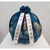 과일바구니(대)과일상자 이바지과일 서울 부산 전국 대전과일바구니 고급과일상자 예단 상견례선물 첫인사선물, 실크 보자기로 변경