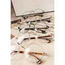 감성동글이 철테 뿔테 메탈안경 동글이안경 젠틀뿔테