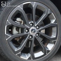 JS automotive 티볼리 티볼리에어 휠 타이어 마스크 18인치 카본스티커 튜닝필름 가드 긁힘방지 몰딩 패널 DIY 익스테리어 장식용품, C타입