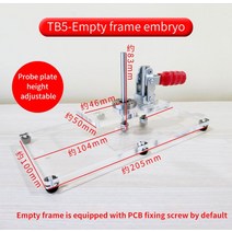 P/터미널 블록/테스트 랙 고정 장치 지그 툴링 클립 프로브 2.54mm JTG P 테스트, 05 TB5_03 2.54 5pin and cable