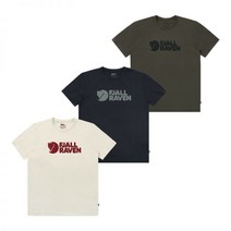 Fjallraven 피엘라벤 로고 반팔 티셔츠