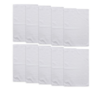 송월타월 샤보렌 고급행주 10p, 백색, 6세트