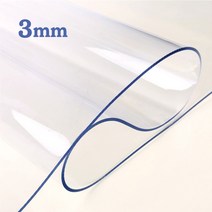 예피아 유리대용 큐매트두께3mm 투명매트, (8)   110 cm, (17)   190 cm