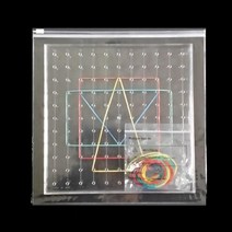 지오보드 도형판 고무줄 놀이 기하판 초등교과실험 교육장난감 초등학생과학 조립키트 실험키트 교과서실험