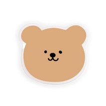 로윈 귀염뽀짝 그립톡 아크릴톡 스마트톡 케이스 휴대폰 거치대 그립 홀더, 곰도리, 1개