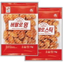 오양 버팔로스틱(봉)1kg+버팔로윙1kg, 1개, 1kg