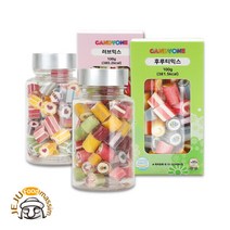 롯데백화점제주 러브믹스100gx2+후르츠믹스100gx2 수제캔디제주푸드마씸 수제캔디 9055