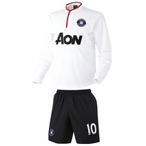 해트트릭 맨체스터 어웨이형 축구유니폼95 착용감좋은 액티브한 질좋은 간편한운동 스포츠코디 축구단체복