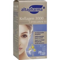 알타파마 마시는 콜라겐3000mg 히알루론50mg 20스틱