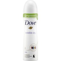 [영국] Dove 인비지블 드라이 안티퍼스피런트 데오도란트 에어로졸 75ml 75ml 1개, 2개