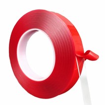 투명 아크릴폼 양면테이프(2.5cmx10M) (두께:0.8mm) 가정용 업소용 추천 YZH01711PV, 제목색상또는랜덤