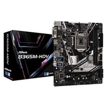 ASRock Intel 8 세대 및 9 CPU Soket 1151 대응 B365 칩셋 Micro ATX 메인 보드 B365M-HDV