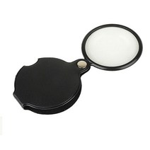 도매팜 1+1 보이지 않는 글씨를 보고싶을때! 휴대용 8배 돋보기 60mm 포켓돋보기 미니돋보기, 1개+1개