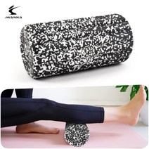 스트레칭 EPP 마사지 폼롤러 30cm 블랙 필라테스 근육 이완 요가 홈트 아이워너 단단한 뭉친 종아리 전신 안마 강한 자극 운동 자세 체형 교정 부종 붓기 피로 릴렉스 몸풀기