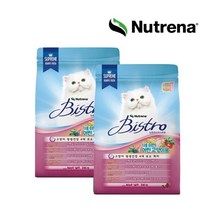 1+1 뉴트리나 비스트로 캣 1살미만 키튼용 2KG+2KG (nu_93), 2kg, 2팩 ◈118610004◈