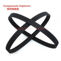 6mm GT2 폐쇄 루프 타이밍 벨트 고무 110 112 122 158 200 232 280 300 400 610 752 852 1220 1524mm 동기 3D 프린터 부품