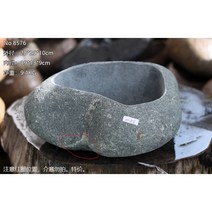 대형 물확 돌확 돌수반 도자기 연꽃 꽃꽃이 수반 수경 수생 식물 연꽃 특이한 화분 인공연못, 8576스페셜