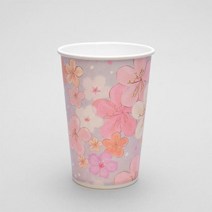 소분 벚꽃엔딩 13온스 종이컵 50개