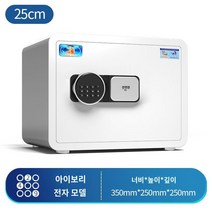가정용금고 비밀 인테리어 지문인식 개인 사무용 현금보관함 스마트 디지털 금고, A