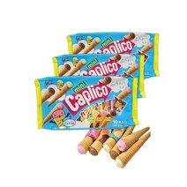 에자키 글리코 카프리코 미니 큰 봉지 x 3봉 총 30개 아이들한테도 기뻐 칼슘마그네슘 함유 간식 세트 오리지널 저장 봉투