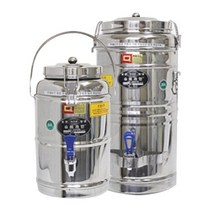 우성금속 보온 보냉 스테인레스 물통 온수통 20L