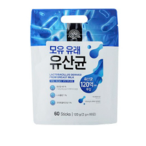 내추럴박스 모유유래 유산균 스틱 파우치형, 60개, 2g
