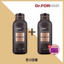[장윤정샴푸] 닥터포헤어 폴리젠 블랙샴푸 새치커버 염색샴푸 300ml + 헤어팩, 장윤정샴푸2개+헤어팩4개