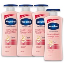 유니레버 바세린 헬씨 핸드 앤 네일 바디로션 600ml, 600ml x 4개