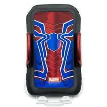 마블 더넥스트스파크 마블정품 차량용 초고속 무선충전 자동 핸드폰거치대, 스파이더맨