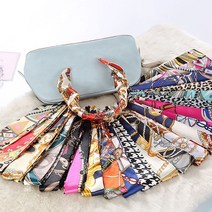 피케이몰 쁘띠 리본 스카프 레이어드 가방끈 반다나 3p