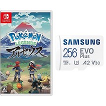 [microSD 세트] Pokémon LEGENDS 아르세우스 -Switch ([조기 구입 특전] 프로모 카드 [아르세우스 V] × 1 동봉) + Samsung microSD 256GB