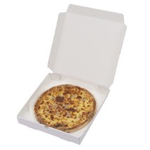 더담다 무지화이트 13inch 피자박스 50매(345x345x45mm), 50개