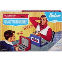 하스브로 배틀쉽 Battleship 2인용 보드게임 레트로 시리즈 1967에디션, 1팩