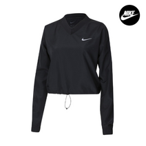[나이키] 우먼스 스우시 러닝 헬스 요가 크롭 자켓 DM7775-010