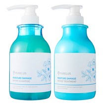 1+1 약산성 청소년 샴푸 사춘기 초등학생 온가족 두피 떡진 머리 정수리 냄새 제거, 02.무실리콘 샴푸 530ml+트리트먼트 500ml