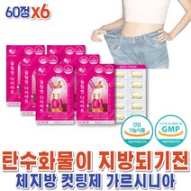 건강하셩 가르니시아 남자 탄수화물 지방 커팅제 내장지방 효과좋은 4주 단기간 다이어트 윗배빼는법 x6