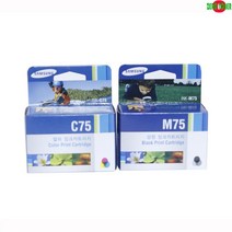 삼성 정품잉크 MJC-5750 검정칼라 1세트 프린터 프린트 토너 잉크 리필 재생 정품 호환 교체 무한