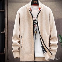 TANC 남성 빈티지 인조 양털 재킷 캐주얼 루즈핏 긴팔 칼라 집업 따뜻한 코트 남 편한 집업 기모 가디건 재킷